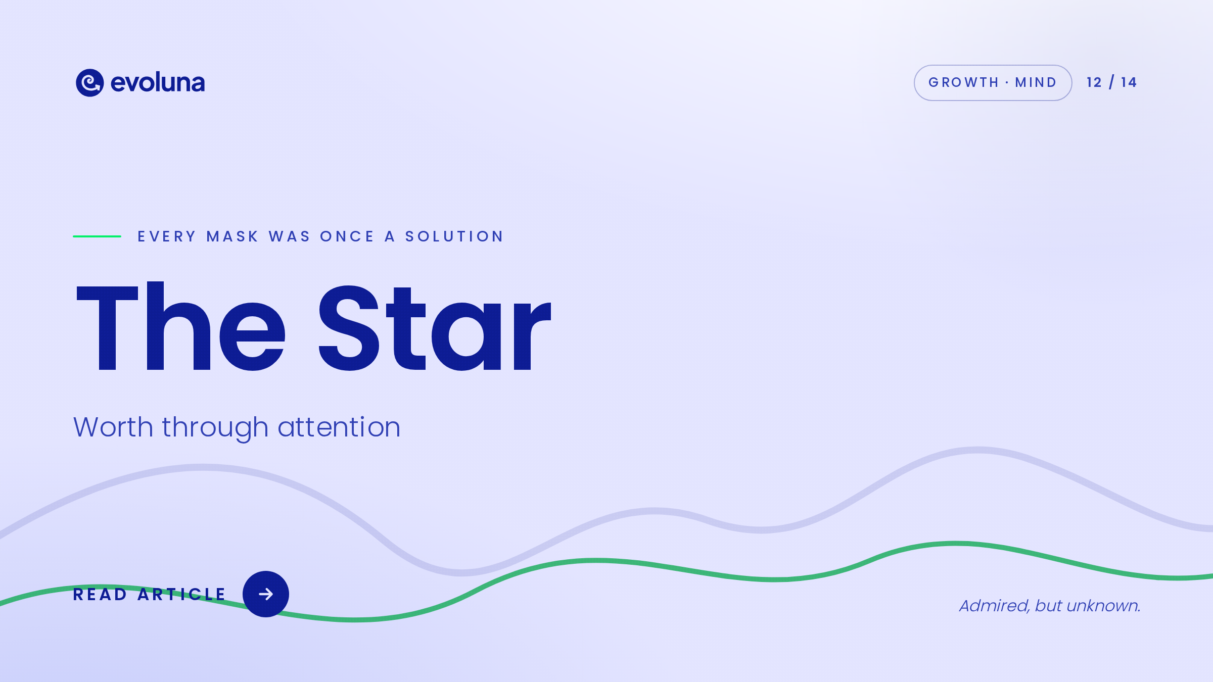 The Star – Every mask was once a solution