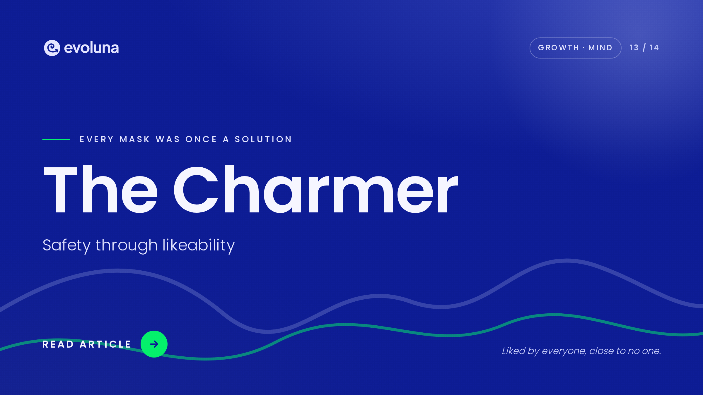 The Charmer – Every mask was once a solution