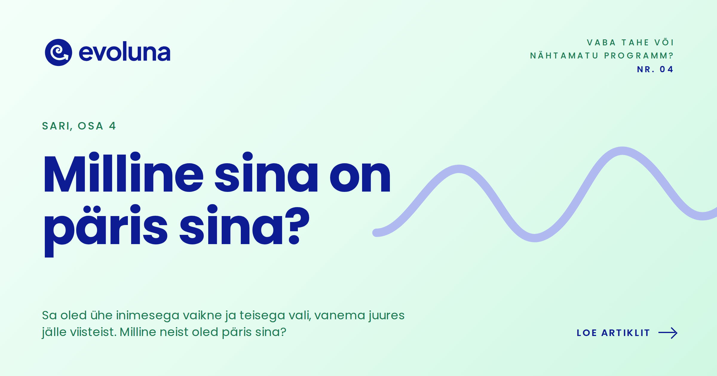 Milline sina on päris sina?