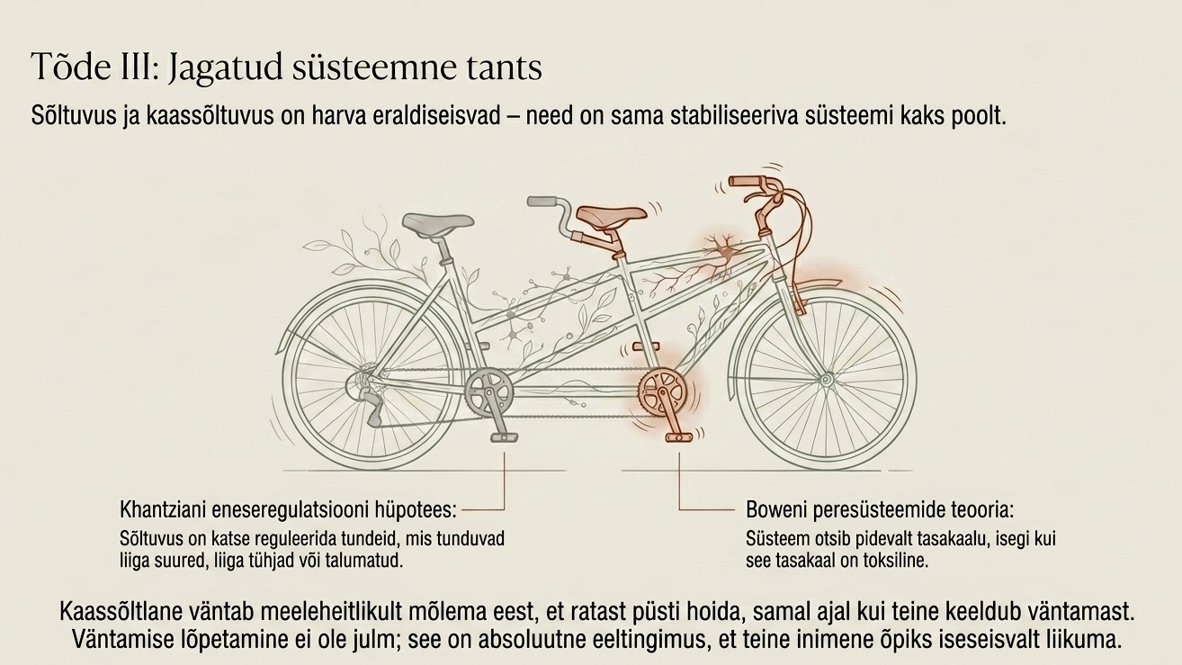 "Sõltuvuse ja kaassõltuvuse nähtamatu liit "- 3. valus tõdemus kaassõltuvusest