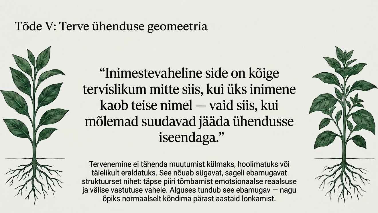 "Kus jookseb piir armastuse, toetamise ja päästmise vahel?